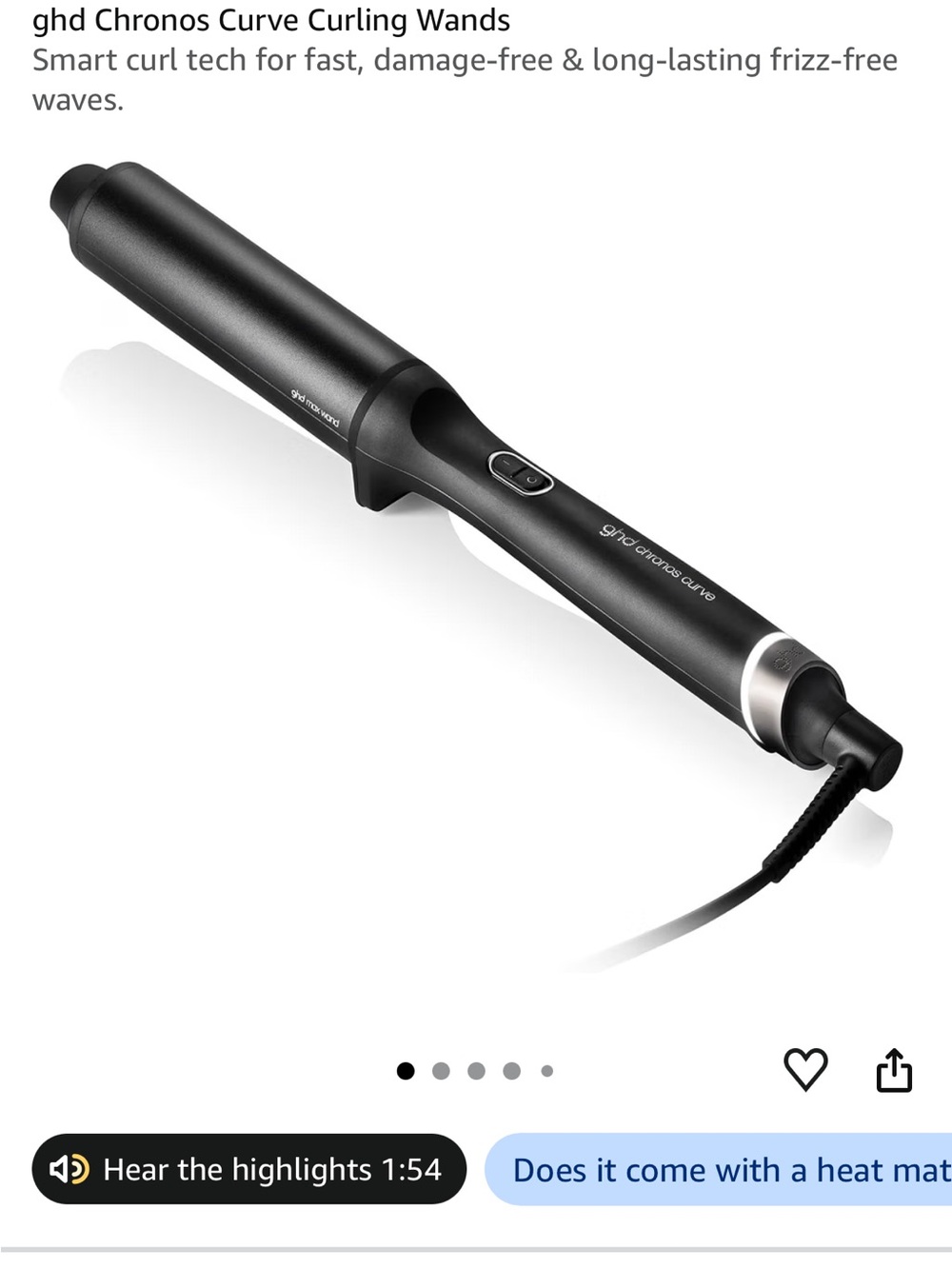 GHD Max Wand 1.5in